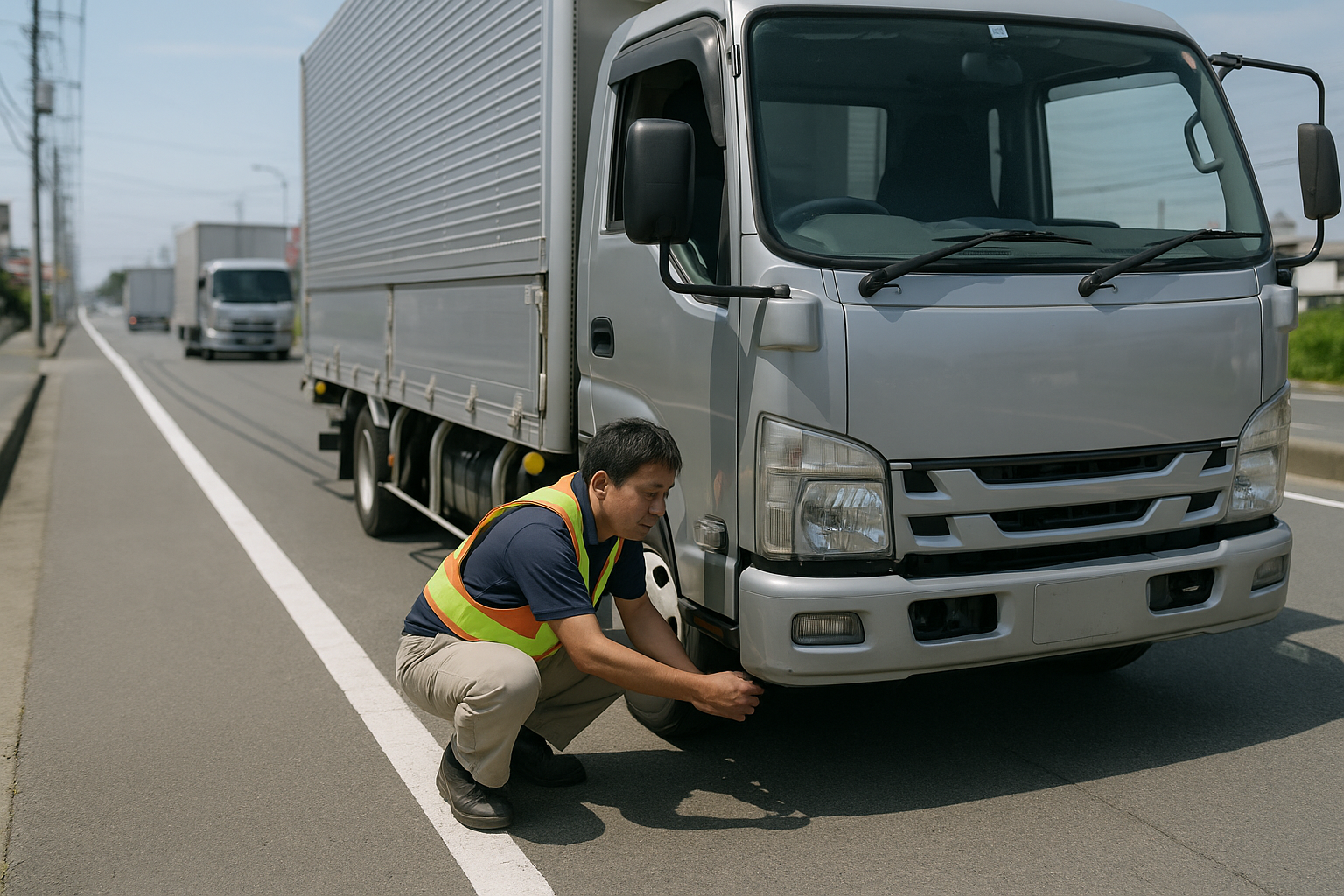 トラックも体も同じ、日常点検が命を守る