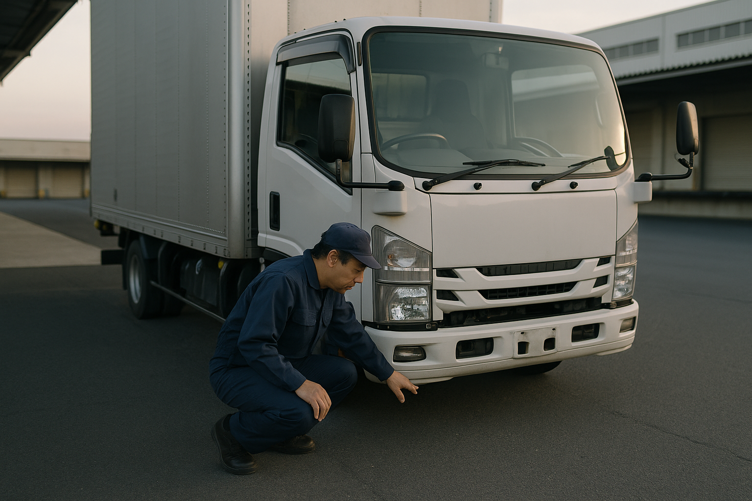 トラックの日常点検が守る命